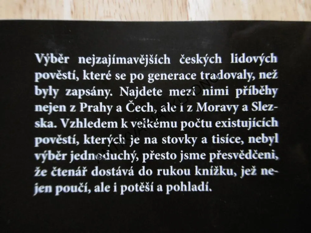 TAJEMNÉ POVĚSTI ČESKÉ, PHDR. BŘETISLAV NIKL, **an