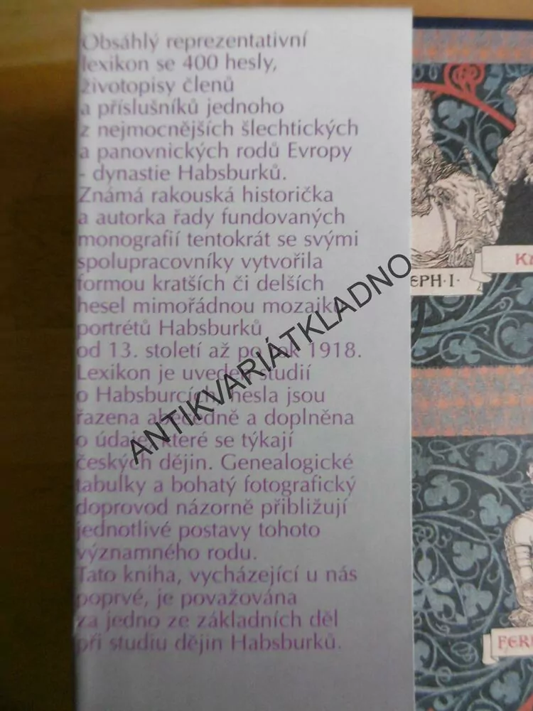 HABSBURKOVÉ, ŽIVOTOPISNÁ ENCYKLOPEDIE, BRIGITTE HAMANNOVÁ, **an