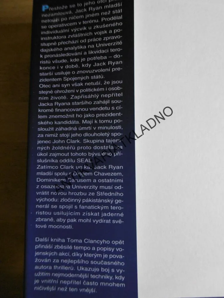ŽIVÝ TERČ, TOM CLANCY,MARK GREANEY, **an
