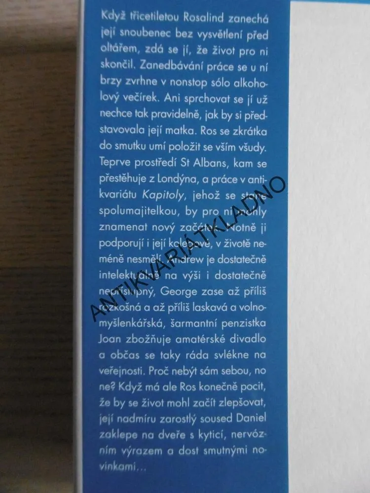ŽIVOT VZHŮRU NOHAMA, JO PLATTOVÁ, **an