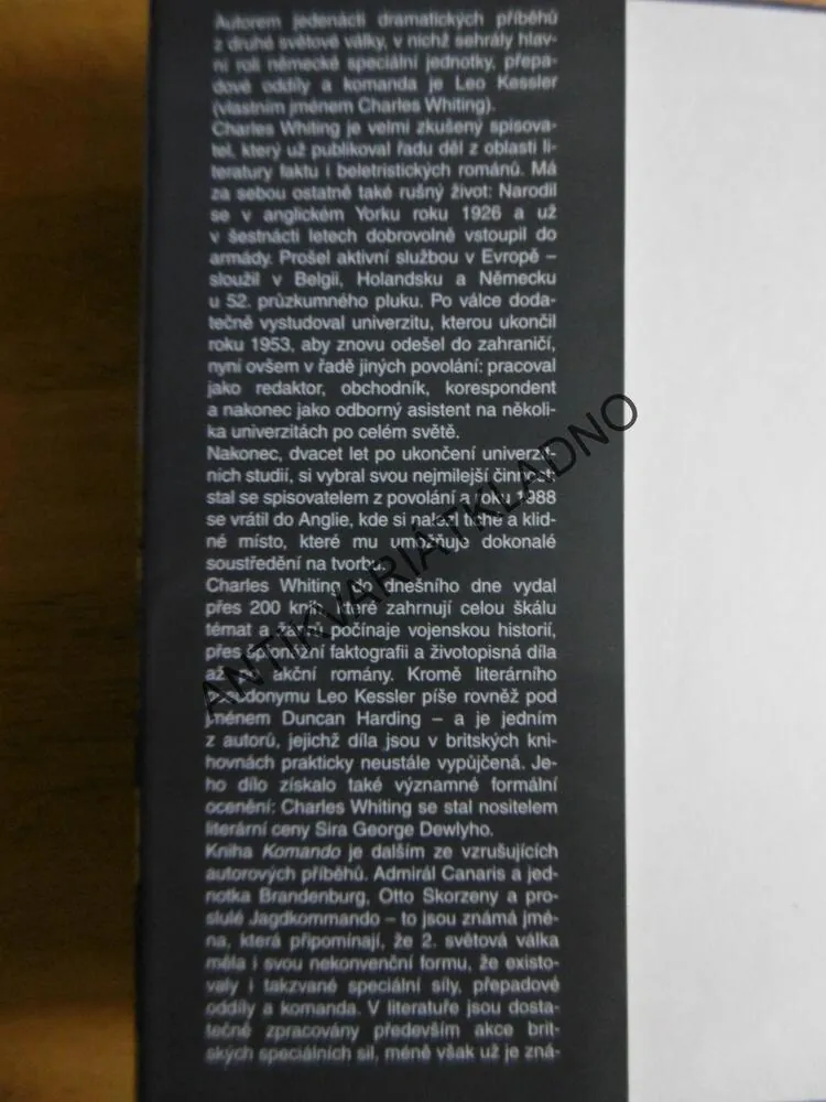 KOMANDO, LEO KESSLER, **an