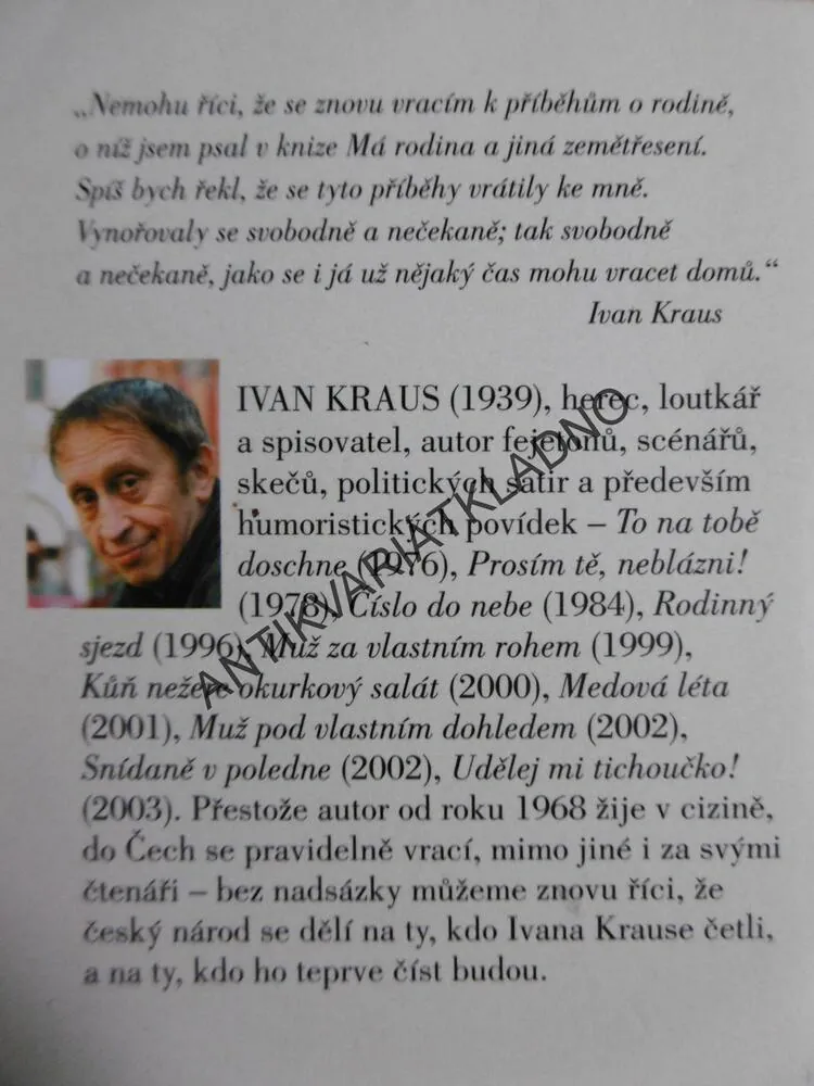 UDĚLEJ MI TICHOUČKO!, IVAN KRAUS, ADOLF BORN