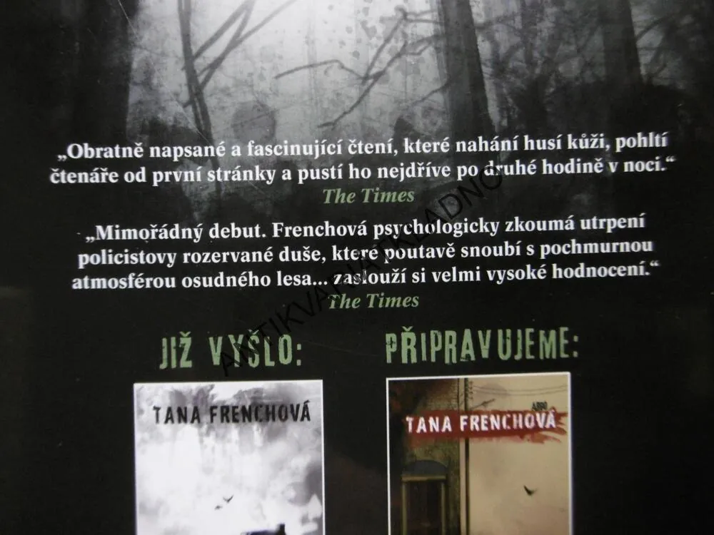 V LESÍCH, TANA FRENCHOVÁ,