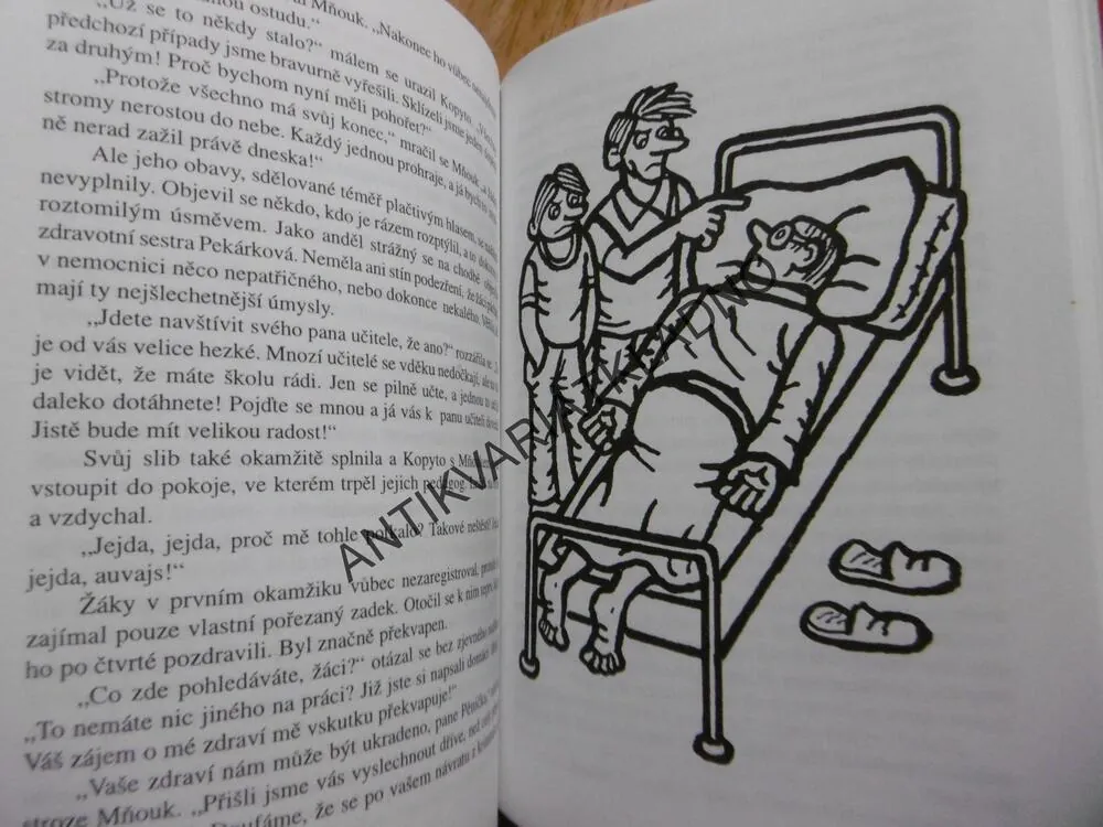KOPYTO, MŇOUK A MAHARADŽOVA POMSTA, ŠVANDRLÍK, NEPRAKTA