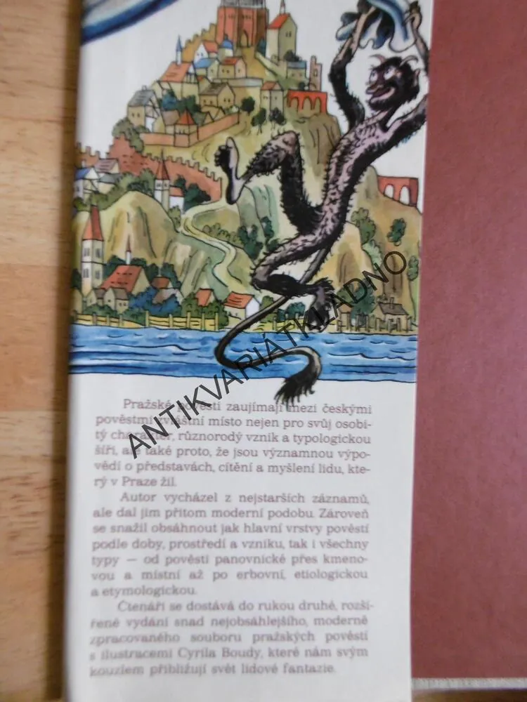 PRAŽSKÉ POVĚSTI, VÁCLAV CIBULA, CYRIL BOUDA, **an