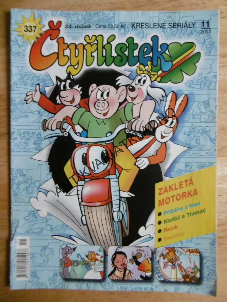 ČTYŘLÍSTEK 336 - V ZAJETÍ VČEL
