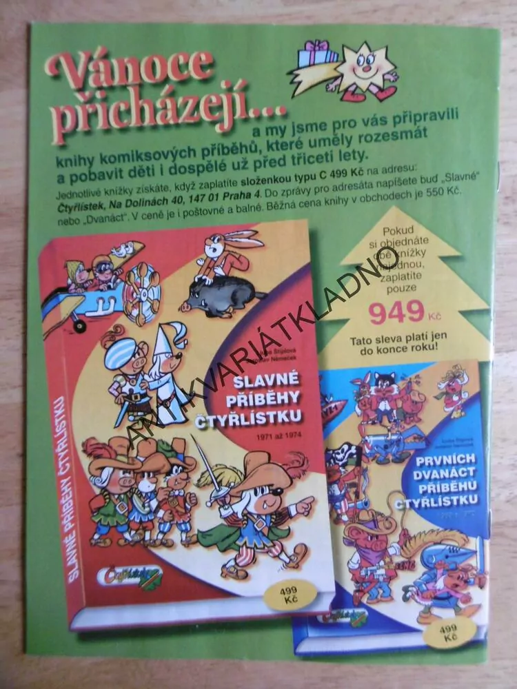 ČTYŘLÍSTEK 362 - POZOR, NÁLEDÍ