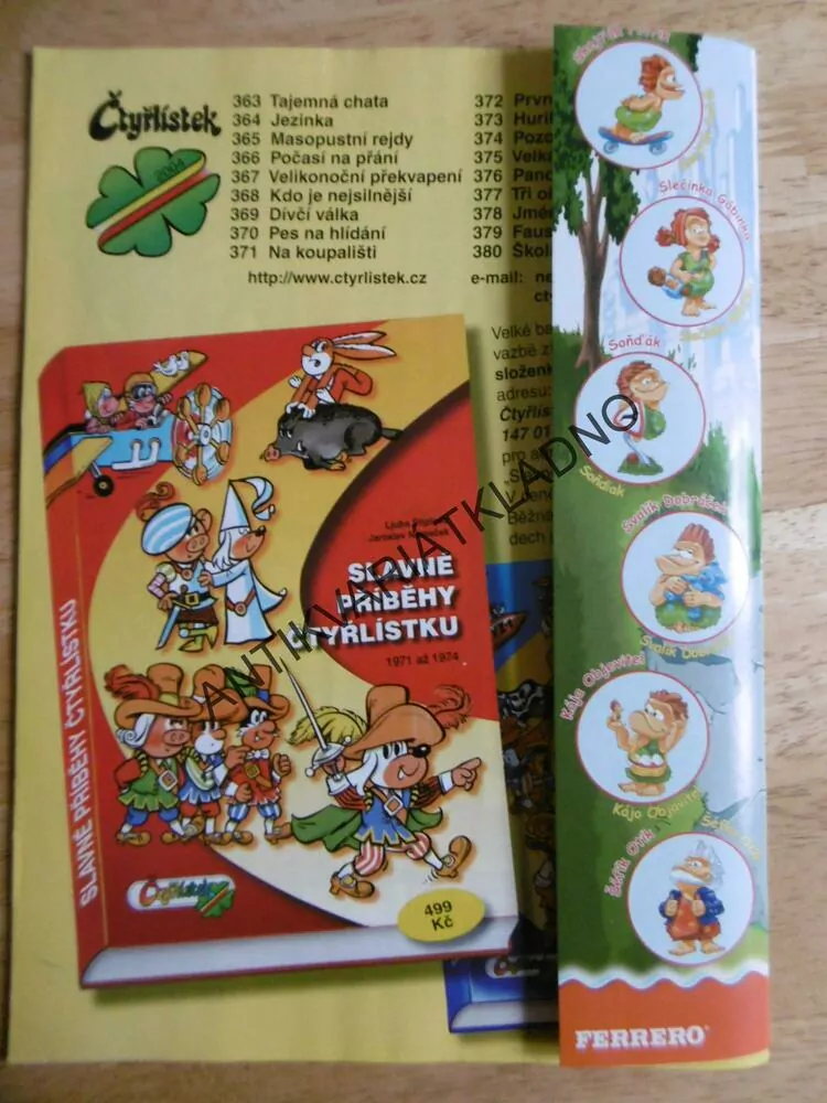 ČTYŘLÍSTEK 364 - JEZINKA