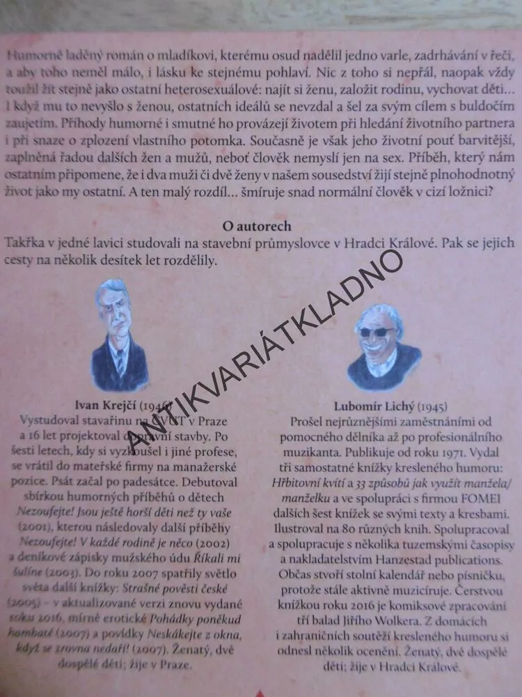 ČESKÁ ČTYŘKA ANEB VŠECHNO MĚLO BÝT JINAK, IVAN KREJČÍ, LUBOMÍR LICHÝ, **an