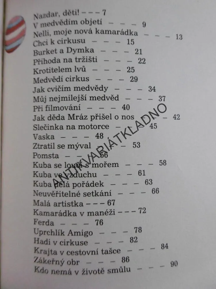 PŘIJEDE CIRKUS!, VALENTIN FILATOV, RUDOLF ŠTORKÁN, 1988, **an