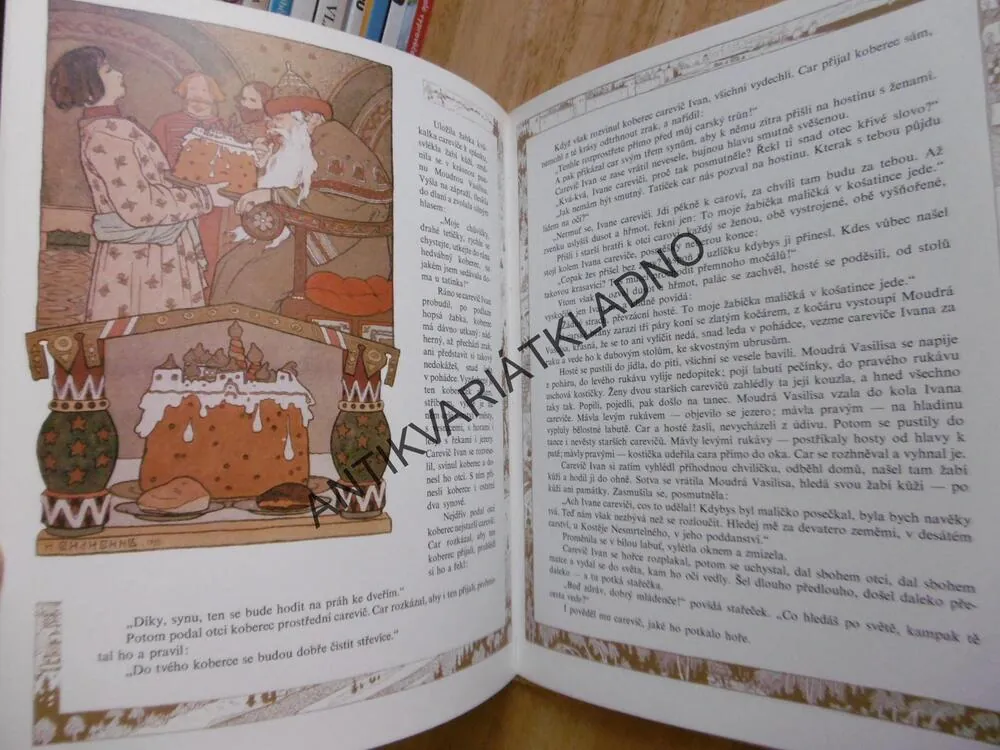 PEŘÍČKO FINISTA JASNÉHO SOKOLA, I.A.BILIBIN, **an