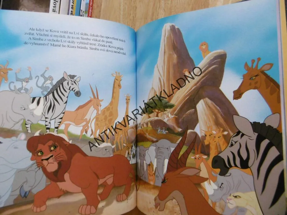 LVÍ KRÁL II, SIMBŮV PŘÍBĚH, WALT DISNEY