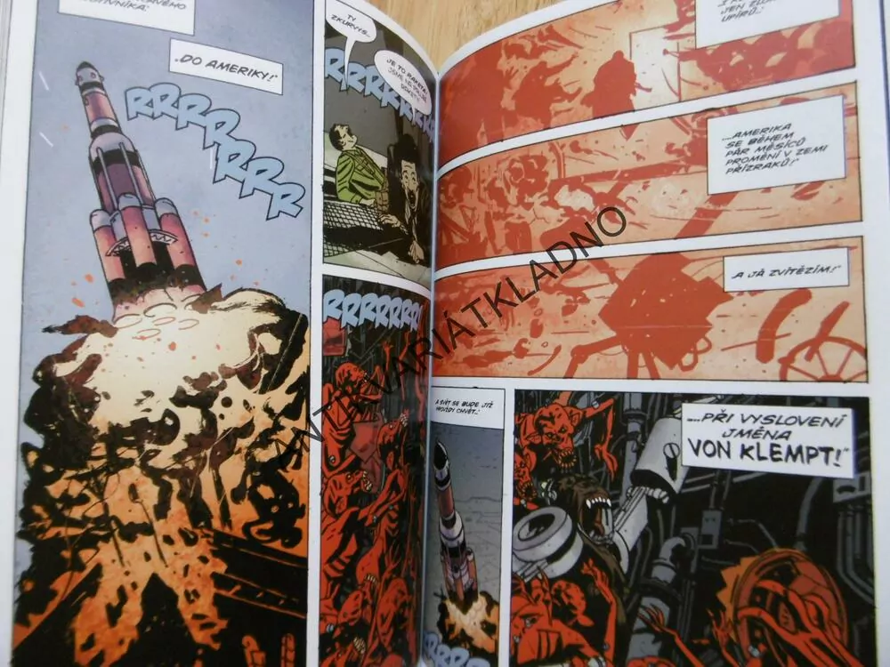 HELLBOY, Ú.P.V.O. 1946, MIKE MIGNOLA, KOMIKS 9