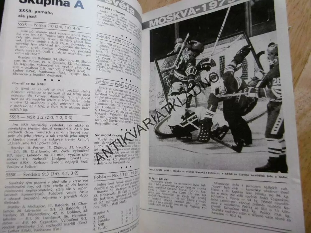 HOKEJ 79, HOKEJOVÁ ROČENKA, ČESKY