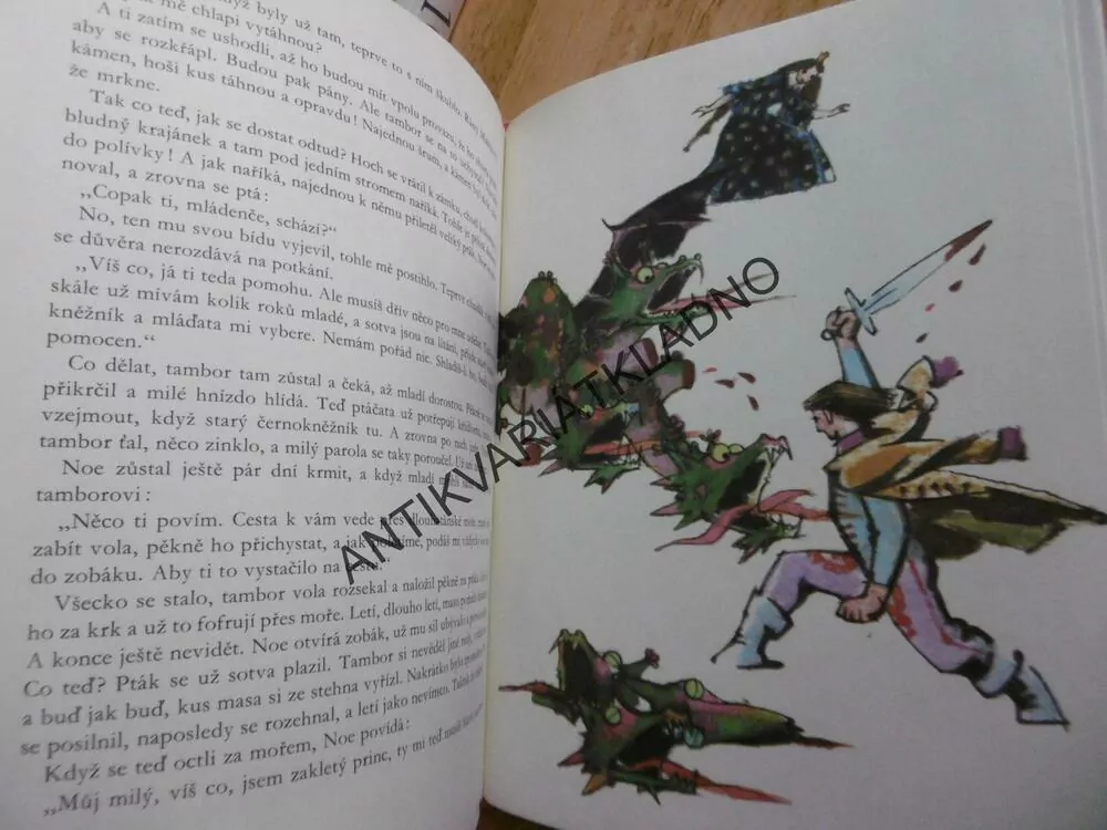 ČESKÉ A MORAVSKÉ POHÁDKY, ADOLF ZÁBRANSKÝ, 1974, **an