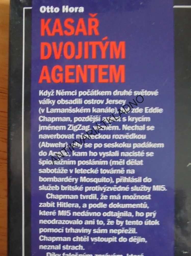KASAŘ DVOJITÝM AGENTEM, OTTO HORA,MAGNET SV.2, **an