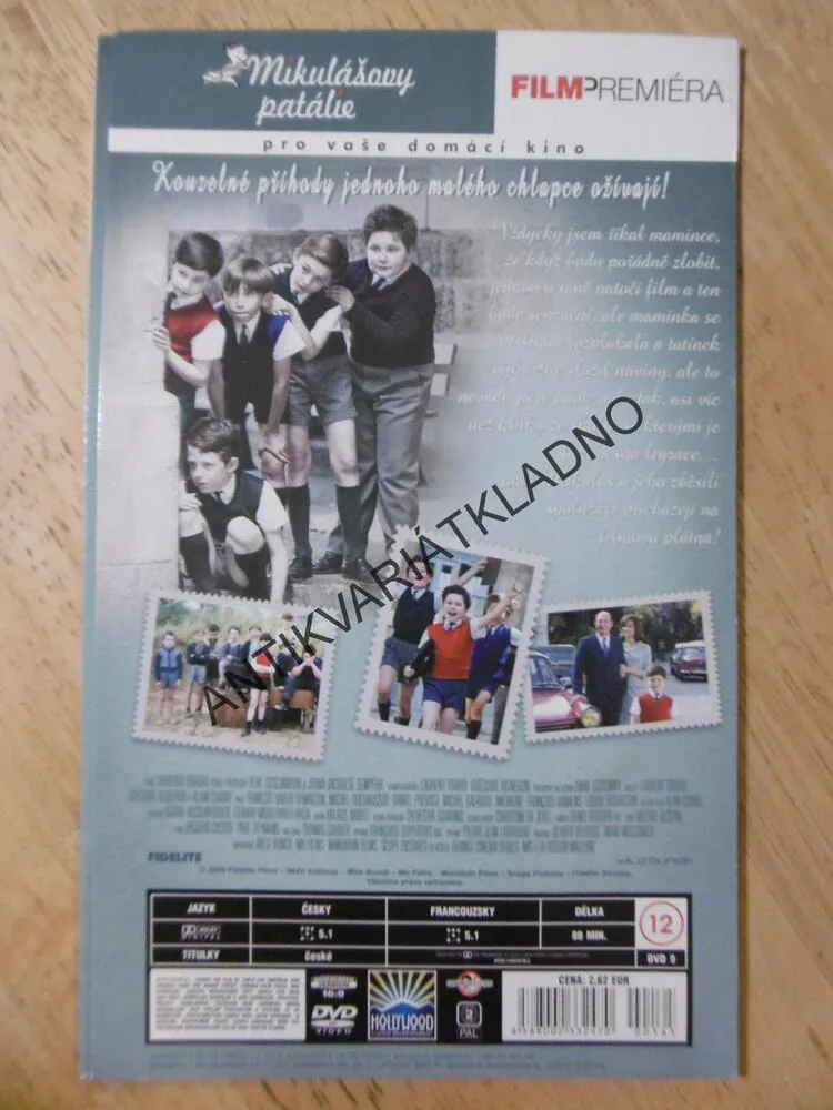 MIKULÁŠOVY PATÁLIE, DVD FILM 