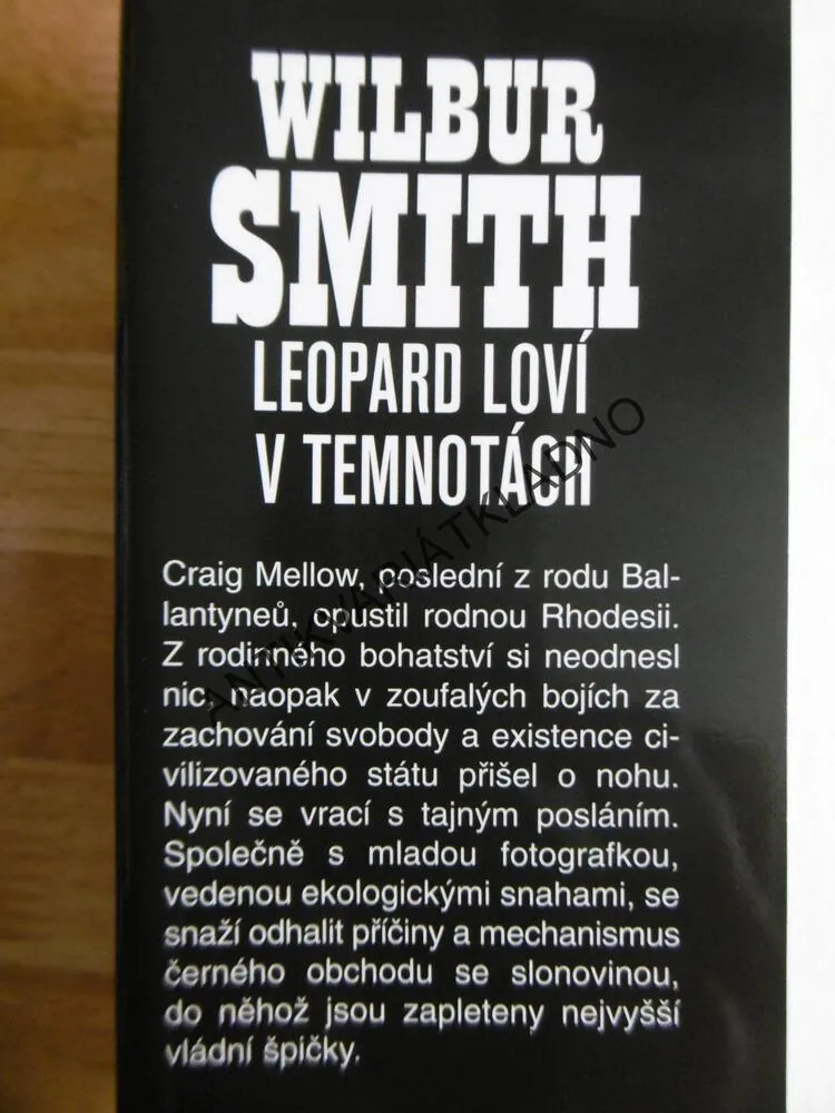 LEOPARD LOVÍ V TEMNOTÁCH, WILBUR SMITH, **an