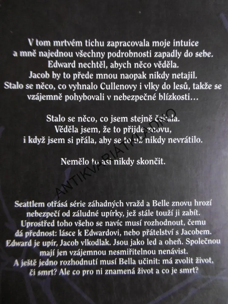 ZATMĚNÍ, STMÍVÁNÍ, STEPHENIE MEYEROVÁ, **an