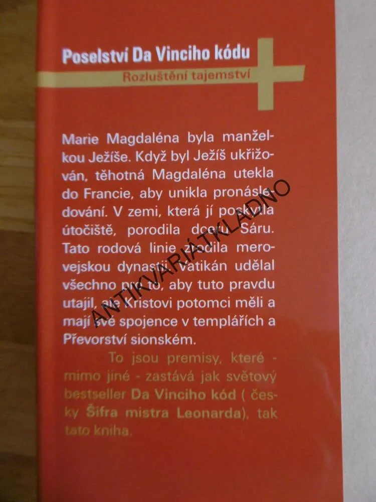 POSELSTVÍ DA VINCIHO KÓDU, RENÉ CHANDELLE, **an