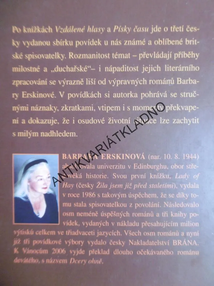 STÍNY NA OSTROVĚ, BARBARA ERSKINOVÁ, **an