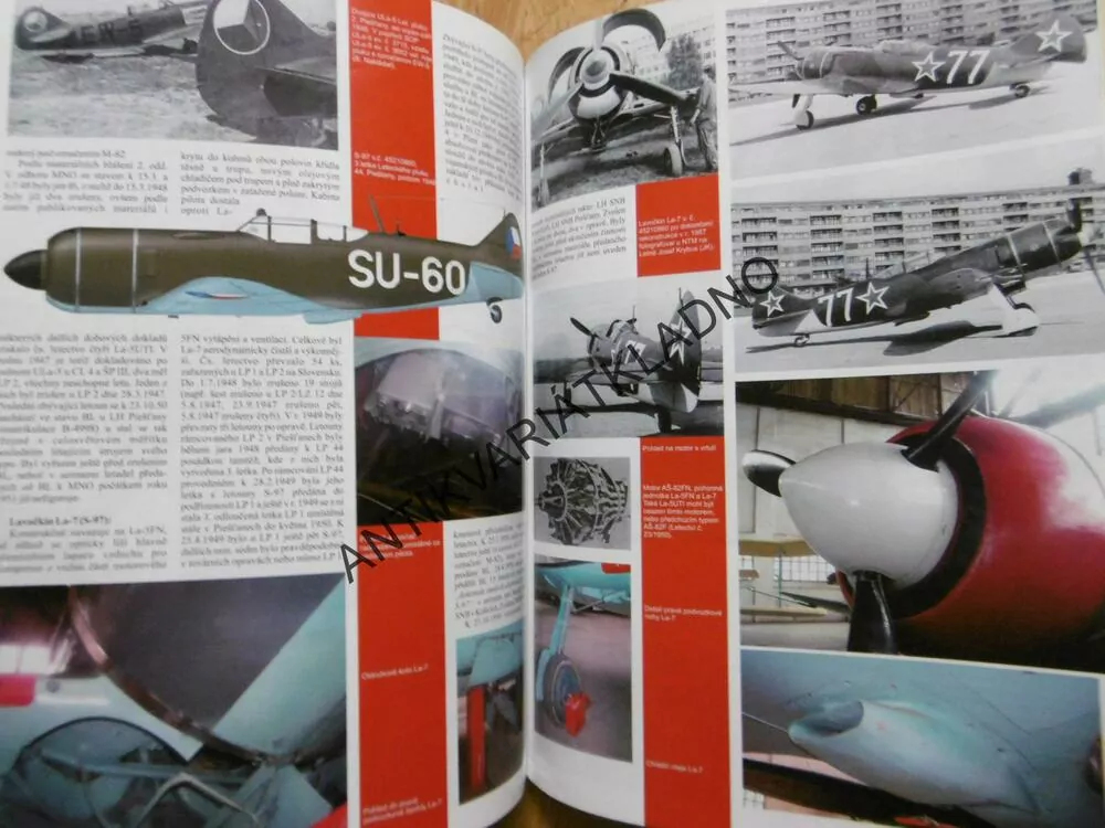 AERO 13, LAVOČKIN LA-5/LA-7 V ČESKOSLOVENSKÉM LETECTVU, LETADLO,