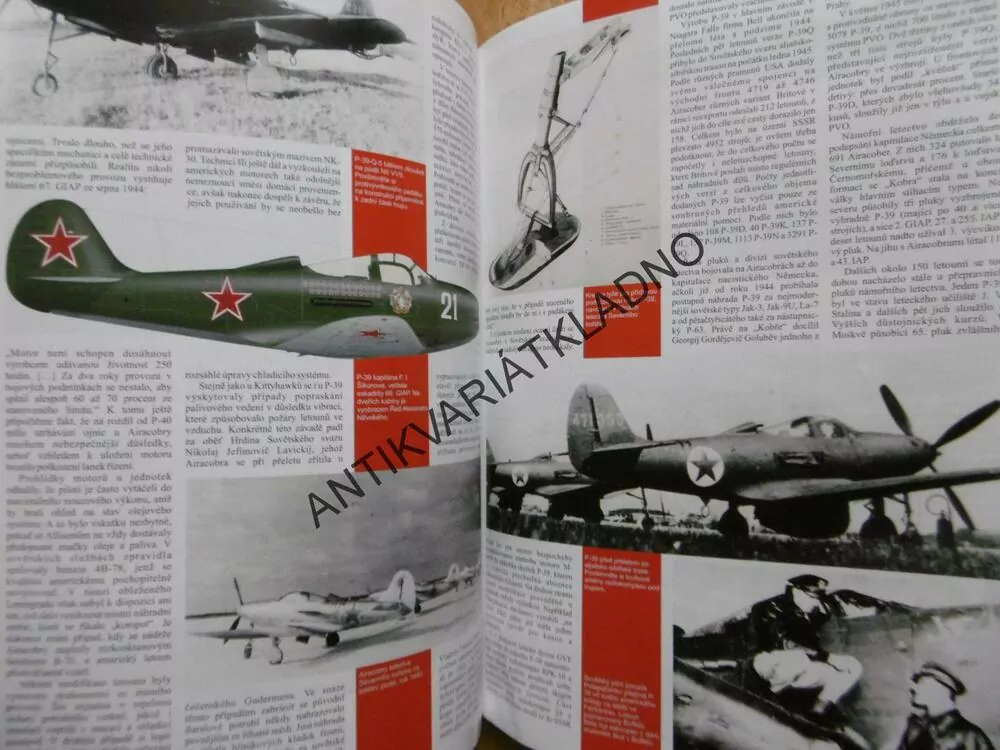 AERO 20, P-39 AIRACOBRA V SSSR, MIG-3, LETADLO,