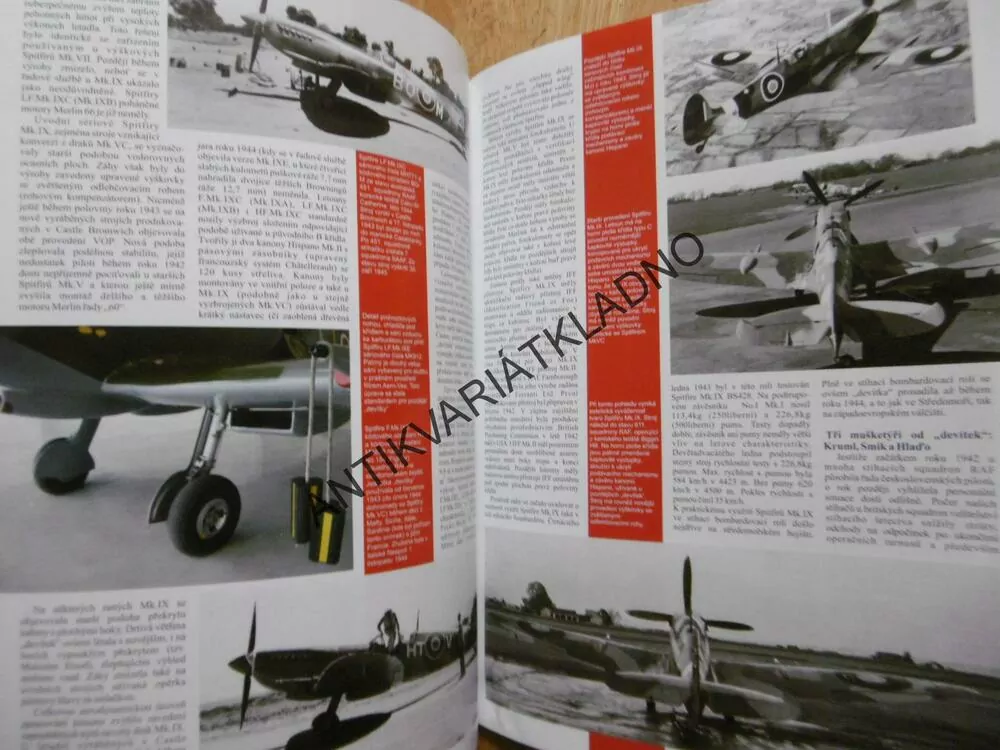 AERO 32, SPITFIRE MK.IX. 2.DÍL, LETADLO,