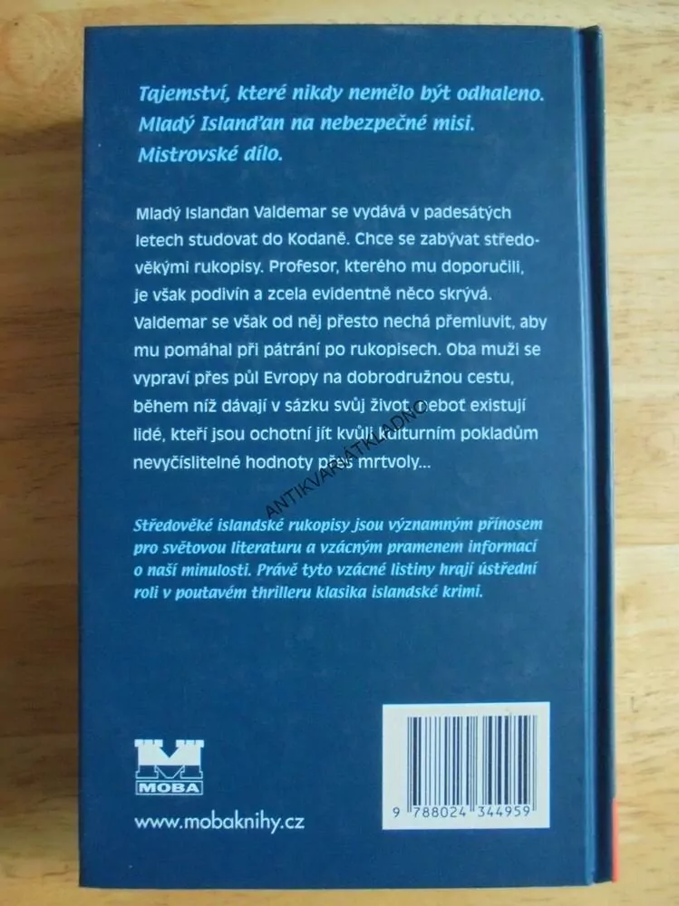 CODEX REGIUS, ARNALDUR INDRIDASON, ISLAND KRIMI, **an