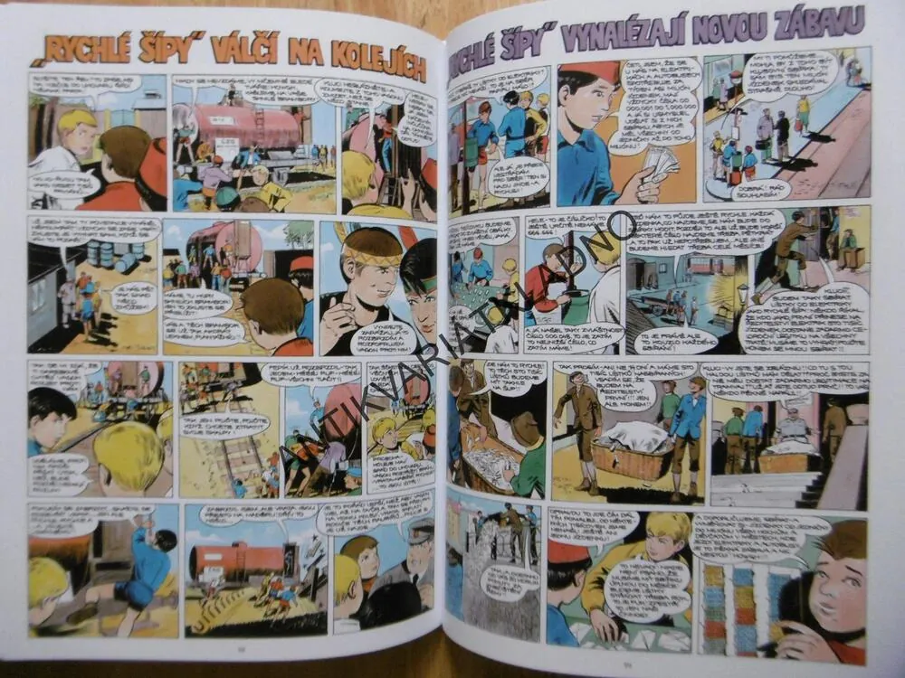RYCHLÉ ŠÍPY, JAROSLAV FOGLAR, MARKO ČERMÁK, KOMIKS