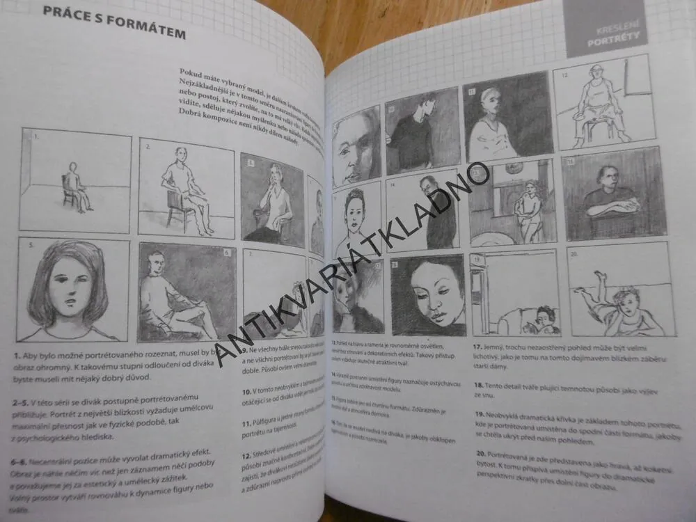 KRESLENÍ PORTRÉTY, PRAKTICKÝ PRŮVODCE, BARRINGTON BARBER, **an