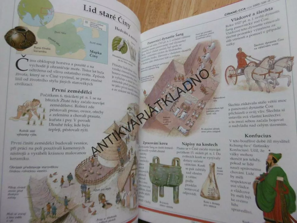 ILUSTROVANÉ DĚJINY SVĚTA STAROVĚK, **an