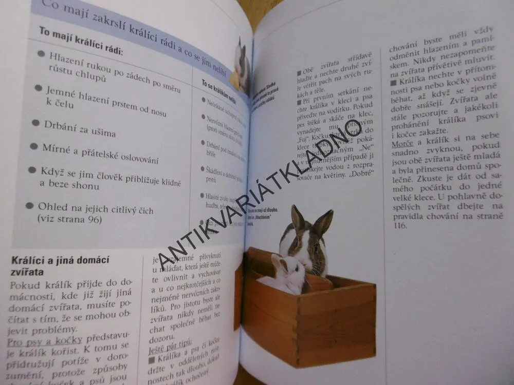 NÁŠ ZAKRSLÝ KRÁLÍK, JAK NA TO, NAŠE ZVÍŘÁTKO, MONIKA WEGLER, **an