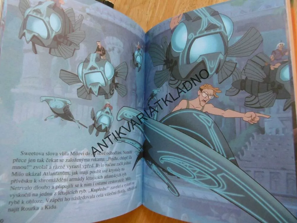 ATLANTIDA TAJEMNÁ ŘÍŠE, DISNEY, **an