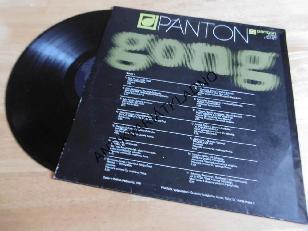 PANTON GONG 9., KAMELIE, BOBEK, ABRAXAS, VOLEK, ČERNOCH