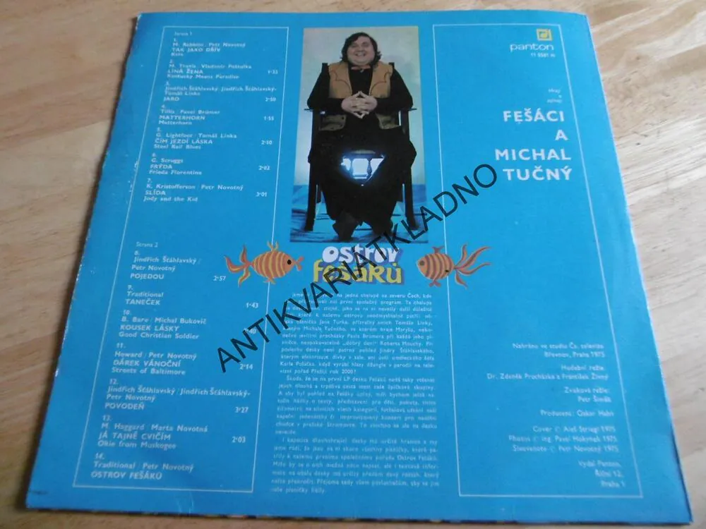 OSTROV FEŠÁKŮ, MICHAL TUČNÝ, NOVOTNÝ, FEŠÁCI