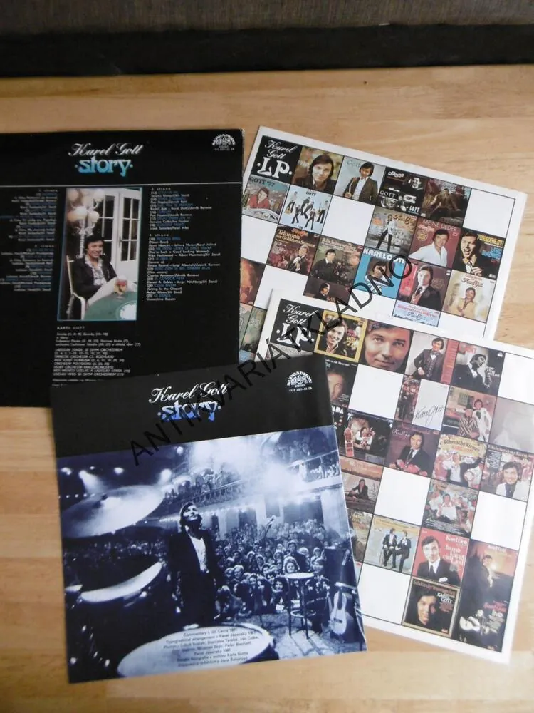 KAREL GOTT, STORY 1, + PŘÍLOHY BOOK, 2 LP, BOOK