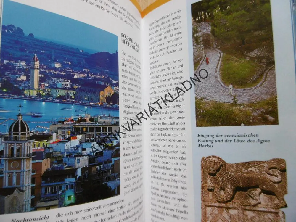 ZAKYNTHOS (ŘECKO), PRŮVODCE NĚMECKY, **an
