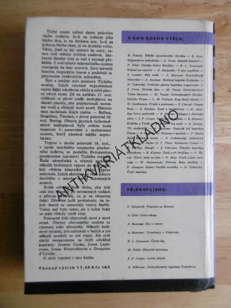 KOD 35 - ČTYŘI KAPITÁNI, NIKOLAJ ČUKOVSKIJ, **an