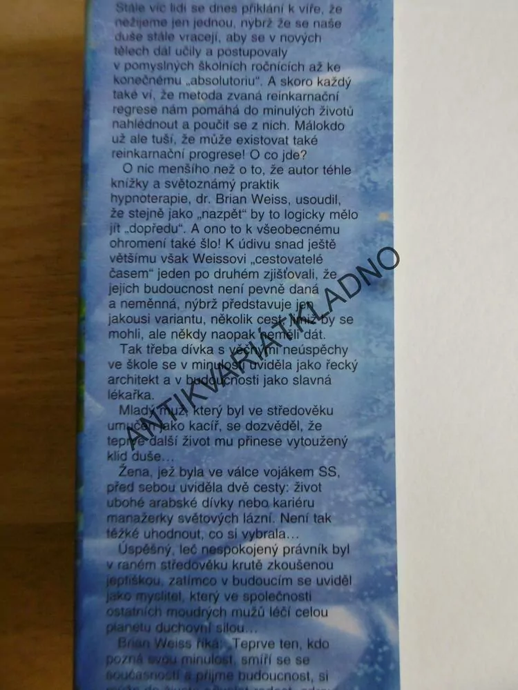 JEDNA DUŠE, MNOHO TĚL, BRIAN L.WEISS,