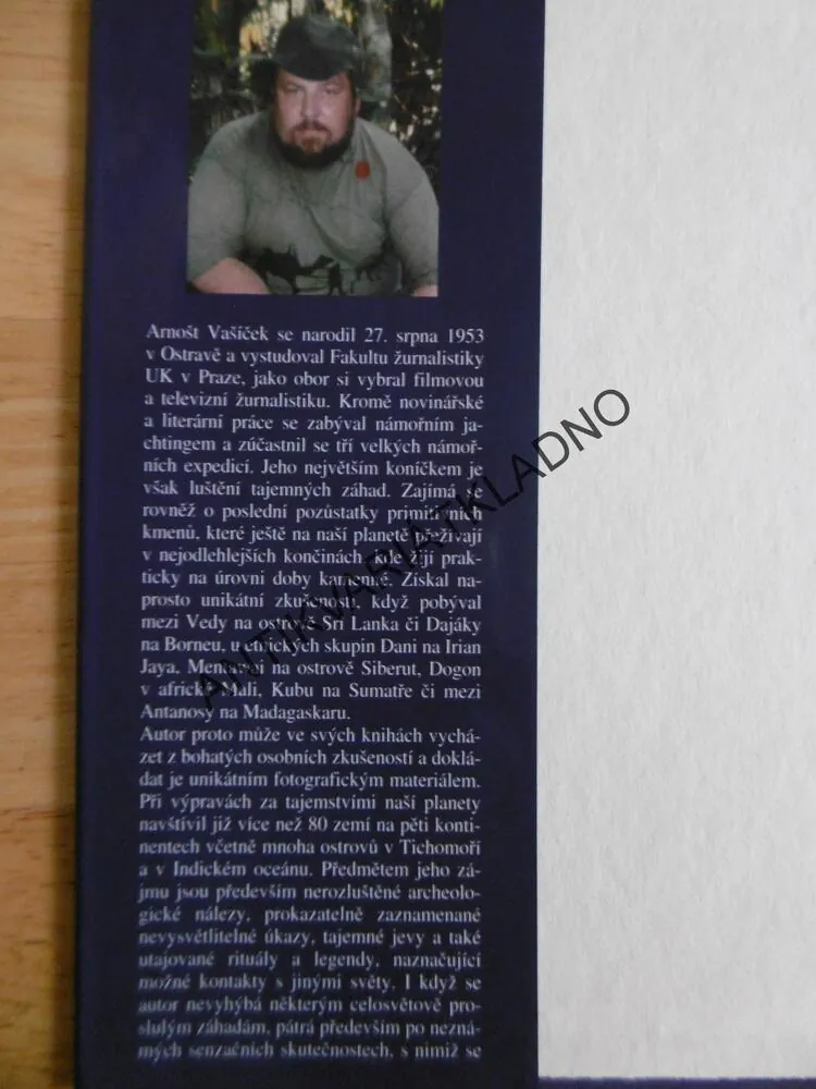 PLANETA ZÁHAD, ARNOŠT VAŠÍČEK, **an