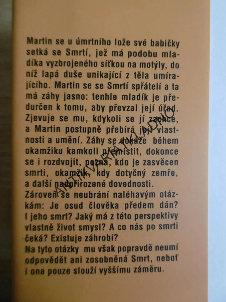 SMRT A JINÉ VRCHOLY MÉHO ŽIVOTA, SEBASTIAN NIEDLICH,