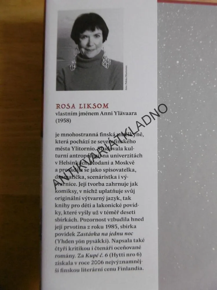 PANÍ PLUKOVNÍKOVÁ, ROSA LIKSOM, **an