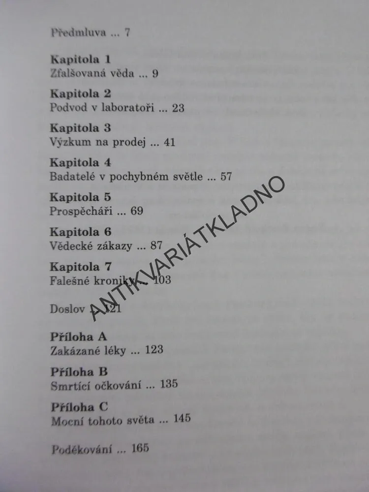 ZFALŠOVANÁ VĚDA, ERDOGAN ERCIVAN, **an