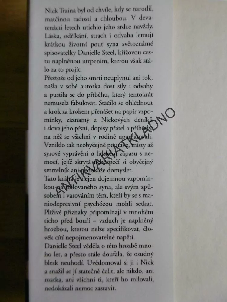 JEHO SVĚTLO, DANIELLE STEEL, **an