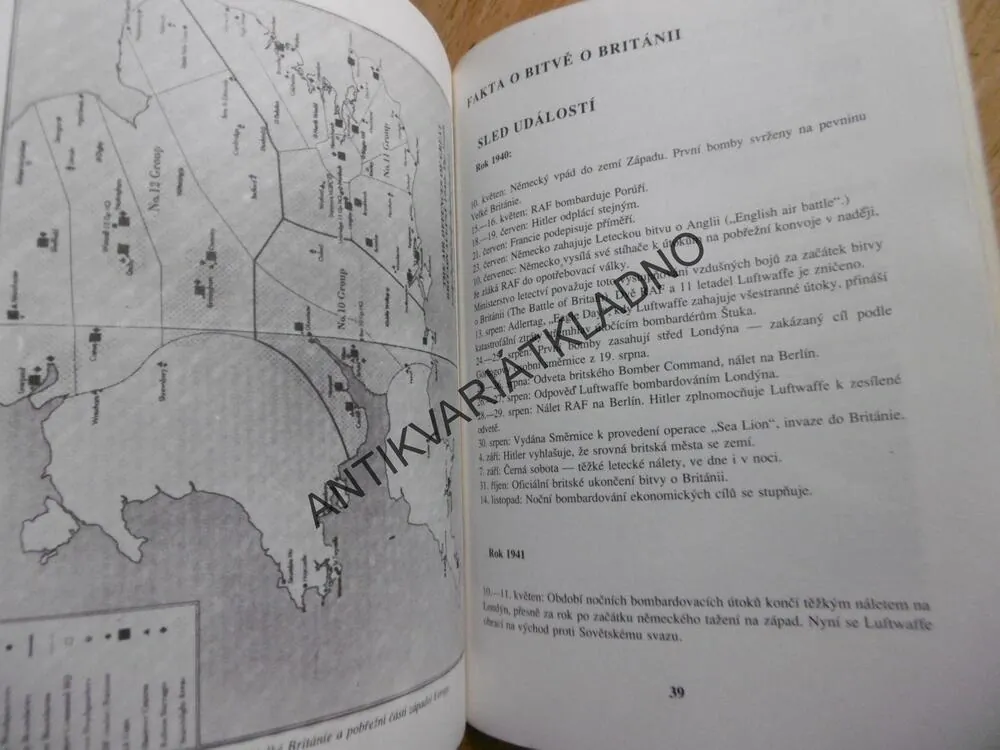 SLAVNÁ LETECKÁ BITVA O BRITÁNII, STRUČNÁ HISTORIE, VÁCLAV BOROVAN, **an