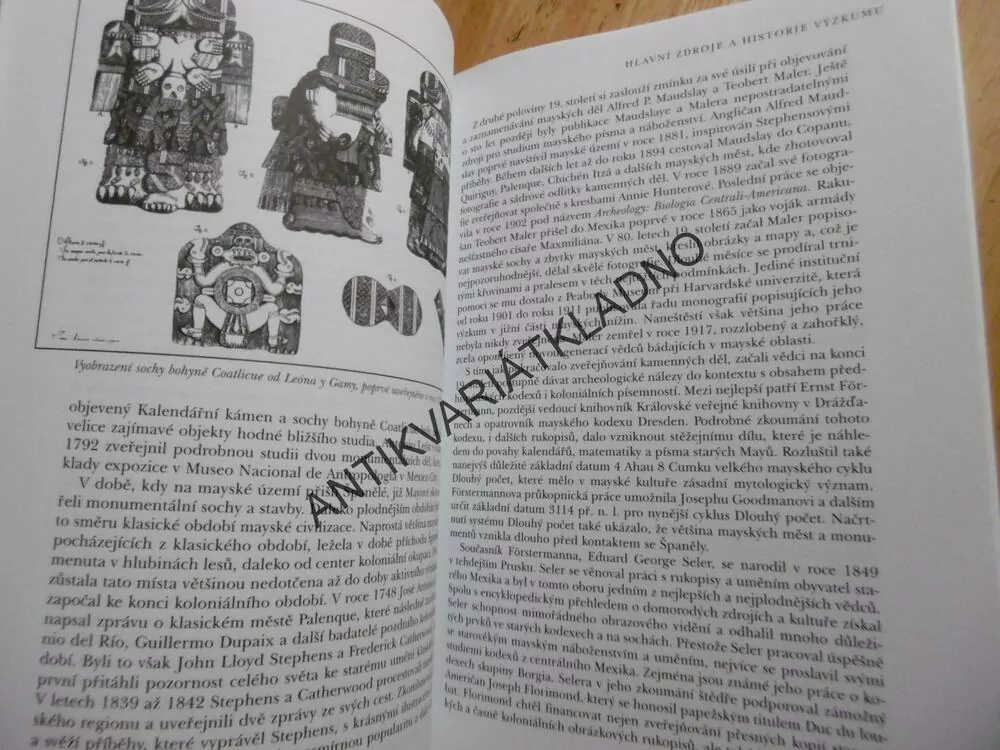 AZTÉCKÉ A MAYSKÉ MÝTY, KARL TAUBE, BÁJNÁ MINULOST