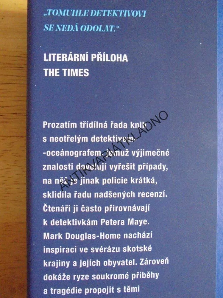 MOŘSKÝ DETEKTIV, MARK DOUGLAS HOME, **an 