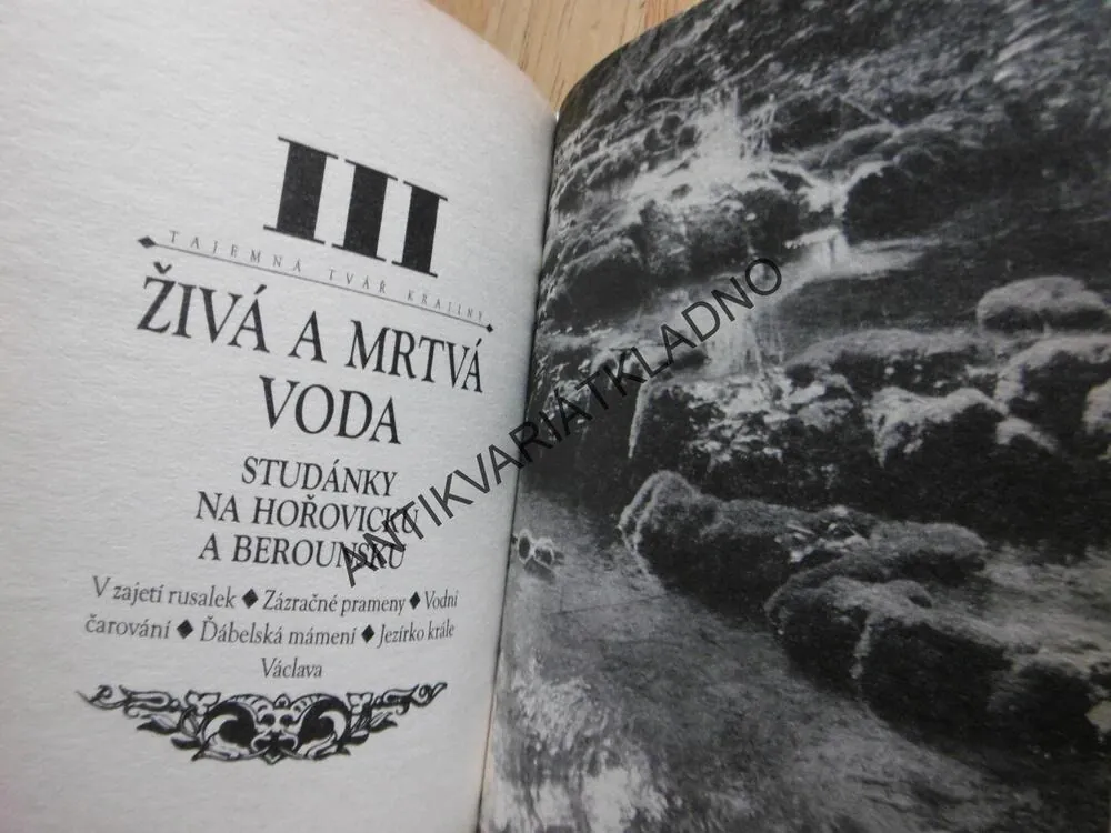 TAJEMNÁ TVÁŘ KRAJINY MEZI BEROUNKOU A BRDY, OTOMAR DVOŘÁK