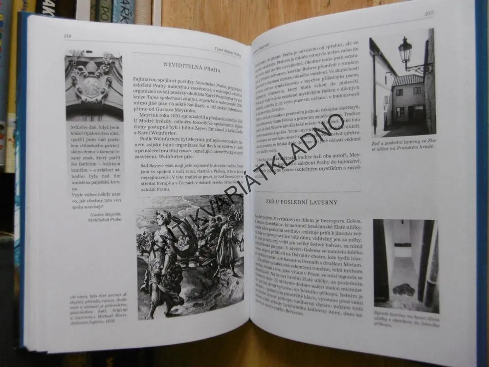 TAJNÉ DĚJINY PRAHY, MYSTÉRIA KARLA IV. RUDOLFA II., BOHUMIL VURM, **an